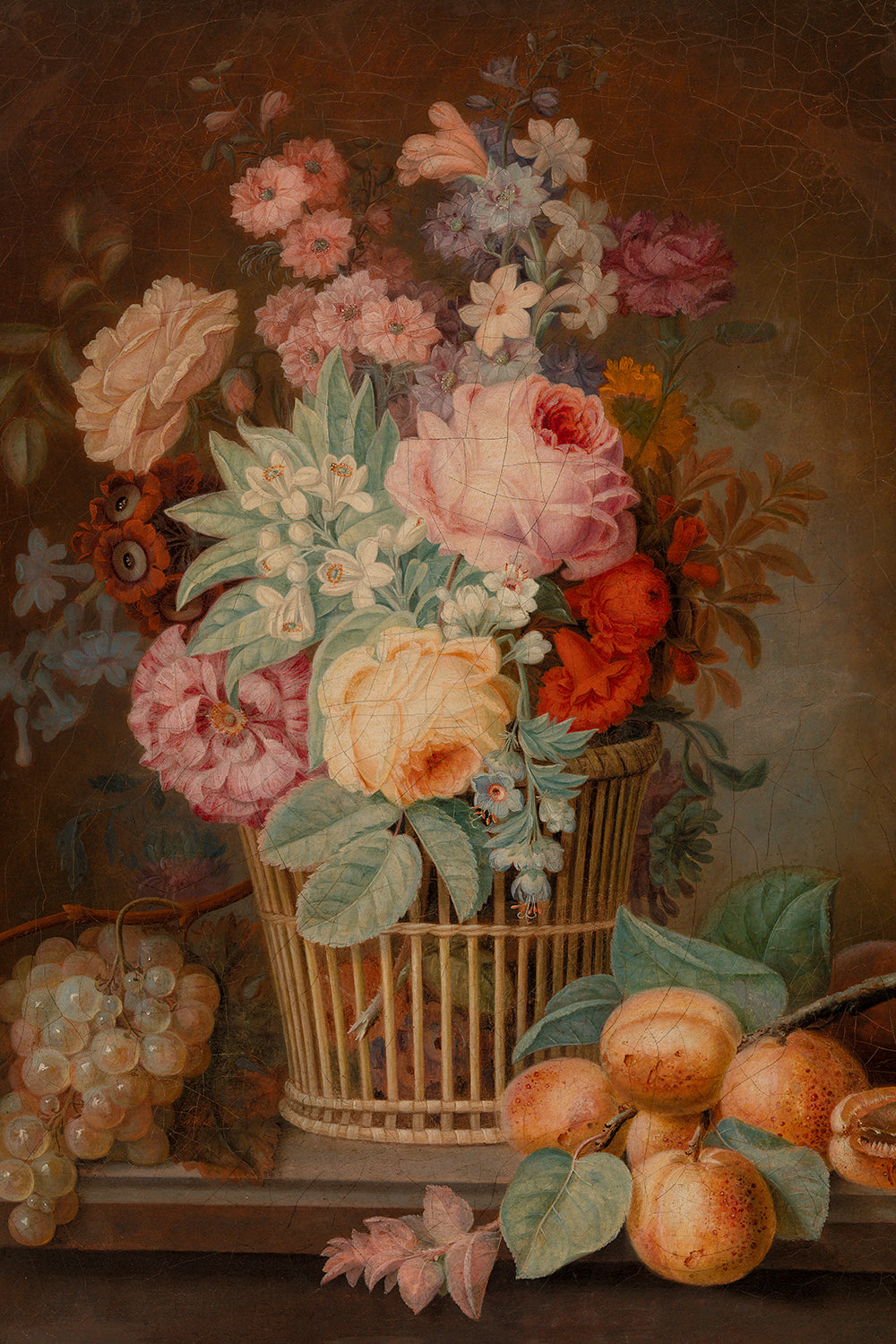 Flower Piece in Basket