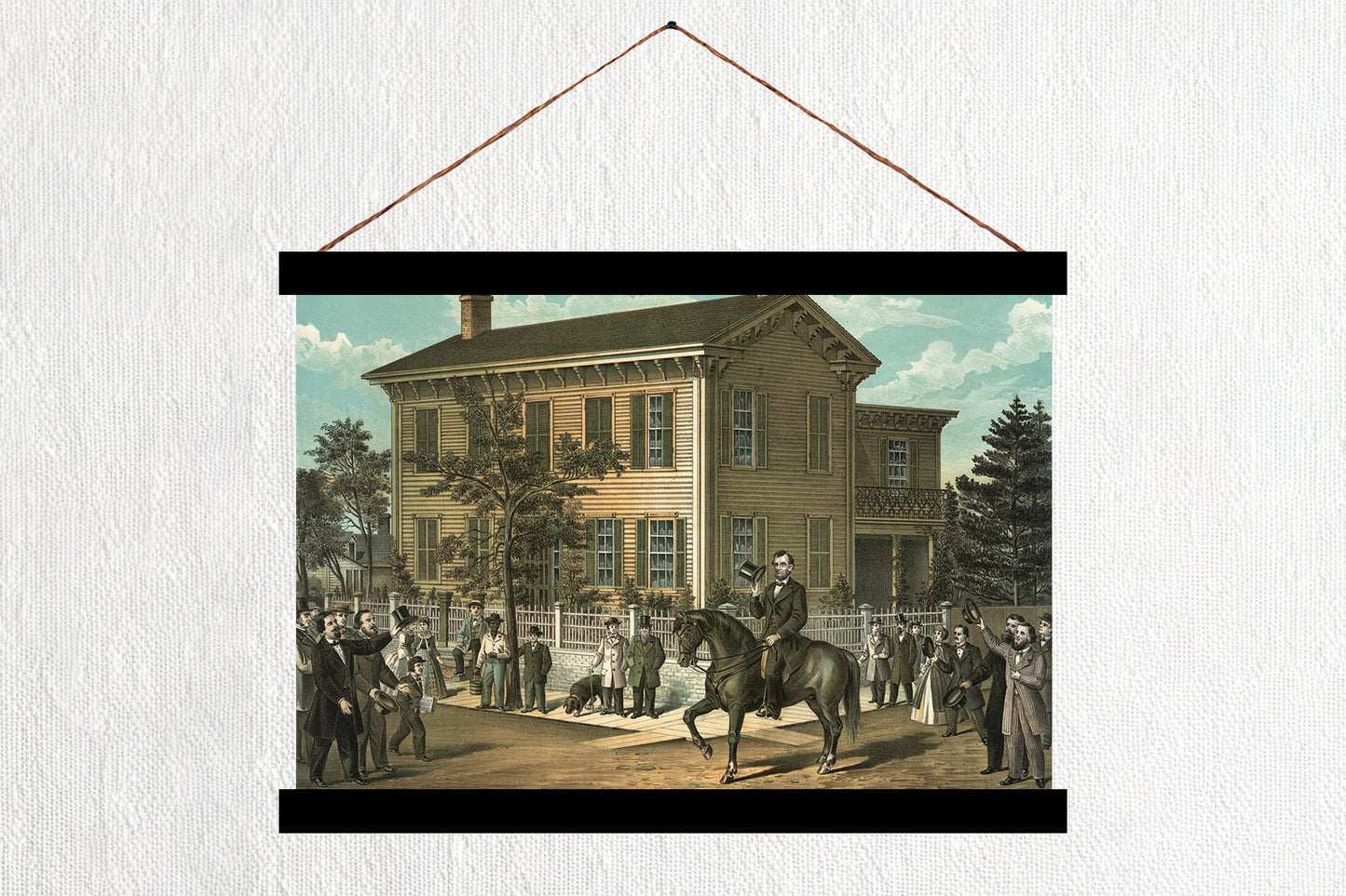 Abraham Lincoln's Return Home 1861