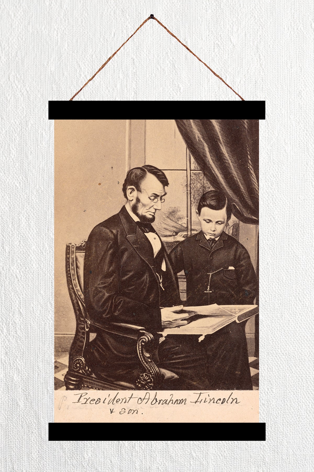 Abraham Lincoln and Son Thomas-Tad