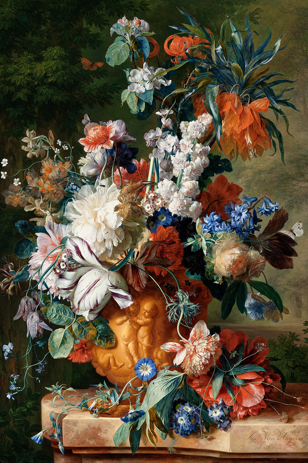 Bouquet of Flowers in an Urn