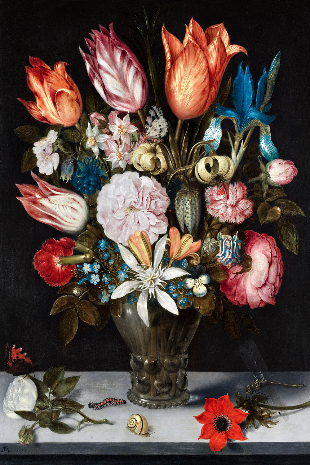 Flowers in a Glass