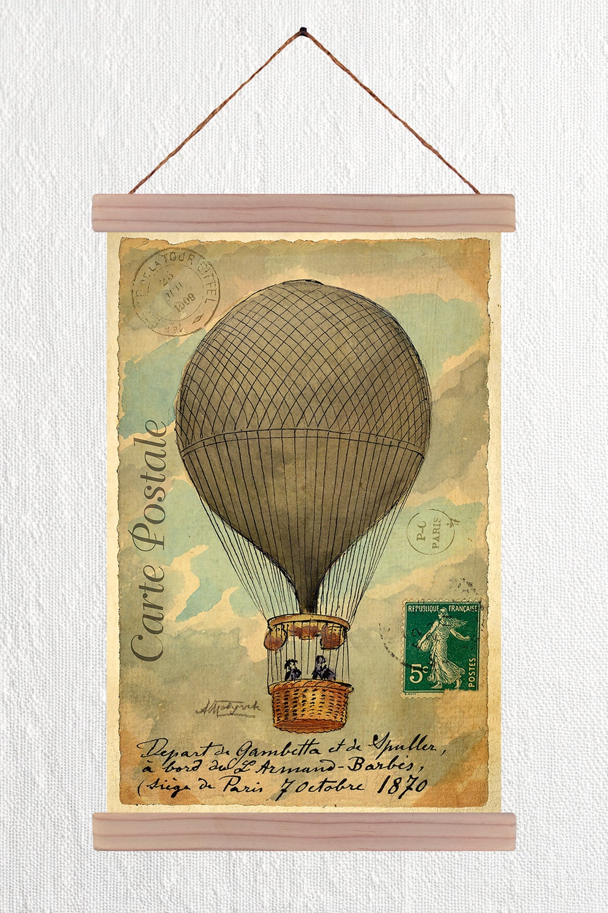 Balloon Postcard