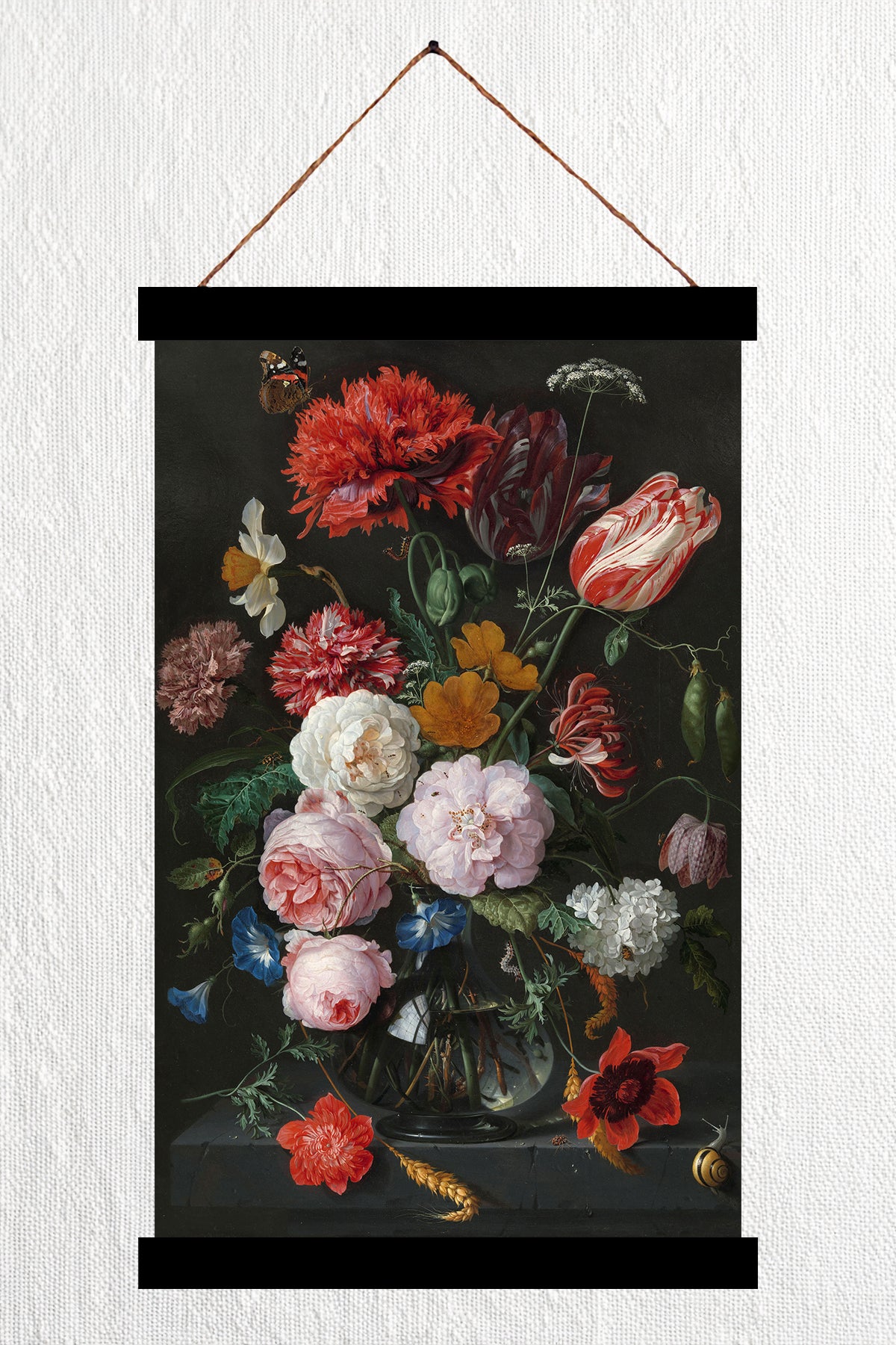 Still Life with Flowers in a Glass Vase