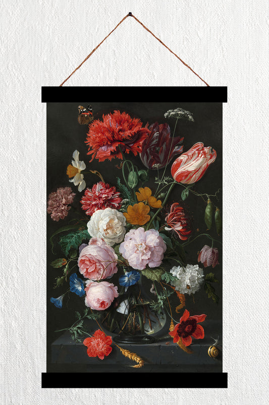 Still Life with Flowers in a Glass Vase