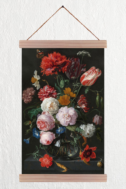 Still Life with Flowers in a Glass Vase