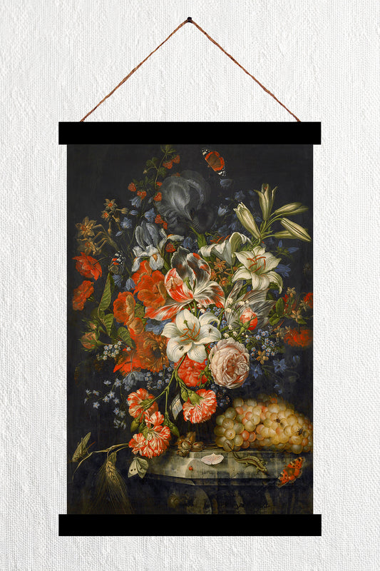 Still Life with Flowers and Fruit